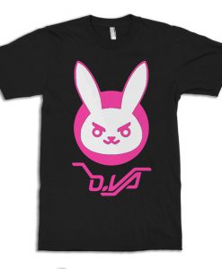 Overwatch D.Va Bunny T-Shirt, Men's and Women's Sizes