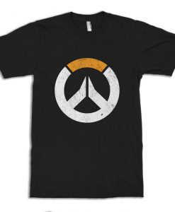 Overwatch Logo Black T-Shirt, Men's and Women's Sizes