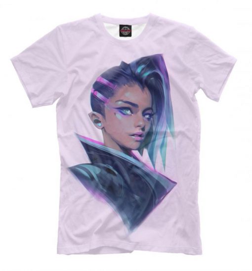 Overwatch Sombra T-Shirt, OW Video Game Tee, Men's Women's All Sizes