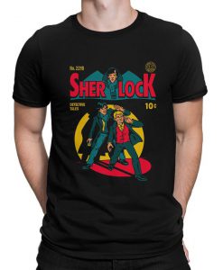 Sherlock Comics Art T-Shirt, Men's and Women's Sizes