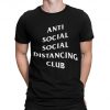 Social Distancing Funny T-Shirt, Men's and Women's Sizes
