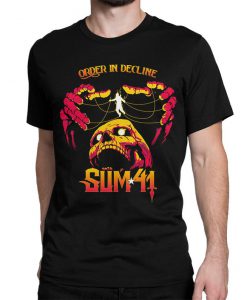 Sum 41 Order In Decline T-Shirt, Men's and Women's All Sizes