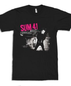 Sum 41 Underclass Hero T-Shirt, Men's and Women's All Sizes