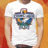 Cosmic Lager Beer T-Shirt Germany Apollo To The Moon & Back Cool Gift Top Tee