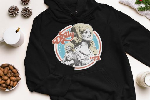 Dolly Parton 72 Country Singer Music Sublimation T-Shirt, Christmas Vintage Dolly Parton Hoodie