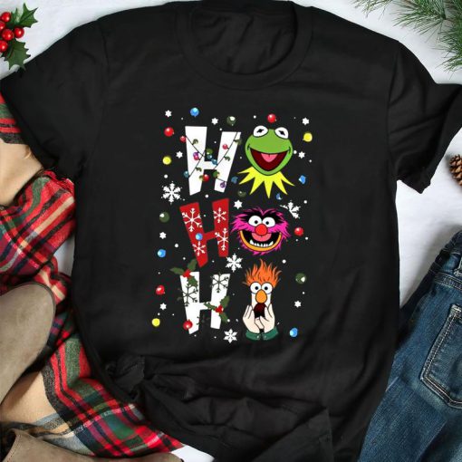 Ho Ho Ho The Muppet Christmas T-shirt, Hohoho Kermit The Frog Christmas Tshirt