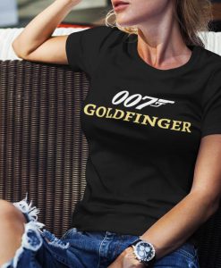 James Bond, 007, Goldfinger shirt, Gifts for him, Gifts for her, Unisex