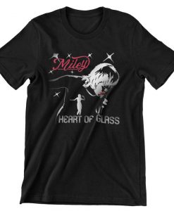 Miley Cyrus inspired Heart of Glass tshirt