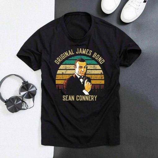 Original James Bond Sean Connery Vintage Unisex T-Shirt, Sean Connery Shirt, James Bond T-Shirt, 007 Tee, Hollywood T-shirt
