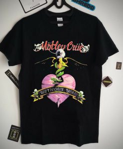 1990 Motley Crue Dr Feelgood Vintage Tour Band Rock Shirt 90s