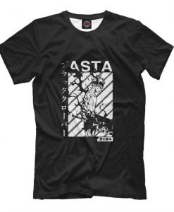 Black Clover Asta Art T-Shirt, Men's Women's All Sizes