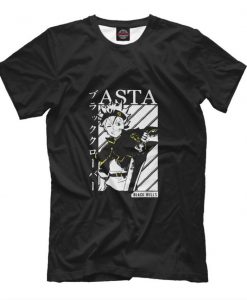 Black Clover Asta Black Bulls T-Shirt, Men's Women's All Sizes