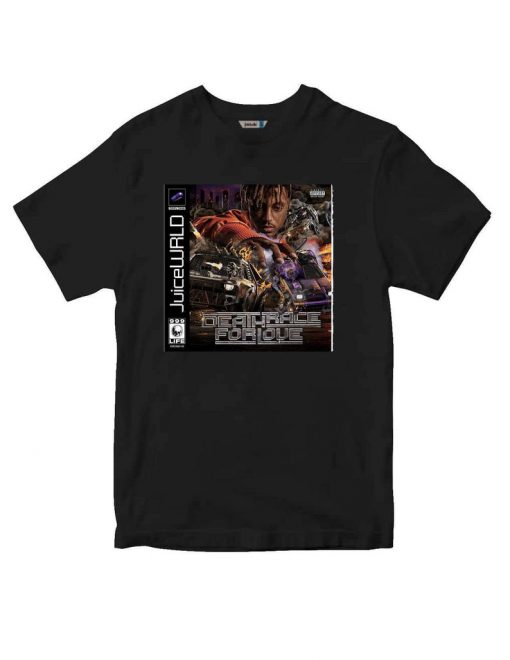 Juice WRLD Death Race For Love Album Cover Tshirt