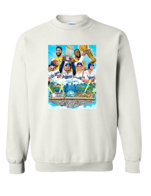 Los Angeles 2020 Champions Lakers & Dodgers Sweatshirt