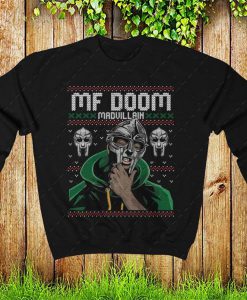 MF DOOM Ugly Christmas Sweater, Mf Doom - Madvillain Hip Hop Rap Christmas Holiday Sweatshirt