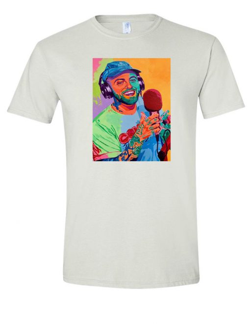 Mac Miller Psychedelic Art Design Tshirt