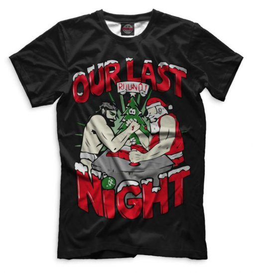 Our Last Night Round T-shirt, Men's Women's All Sizes
