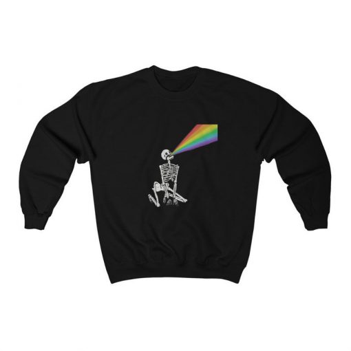 Rainbow Skeleton Sweatshirt