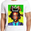 Jean Michel Basquiat T Shirt Graffiti Artist Art Vintage