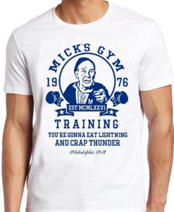 Micks's Gym T Shirt Boxer Boxing Gloves Rocky Film Movie