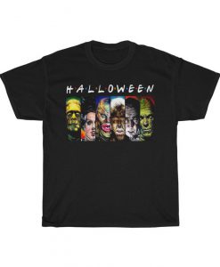Monster Movie Classics Dracula, Frankenstein, The Wolf Man, Creature From The Black Lagoon, Bride of Frankenstein, The Mummy, Horror Shirt