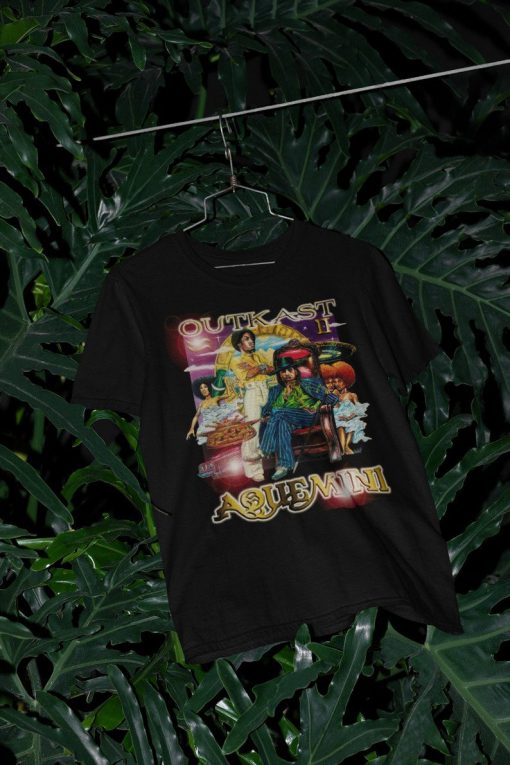 OutKast Aquemini Tshirt, Vintage 90s Hip hop Rap tee