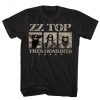 ZZ Top ZZ Top Black Adult T-Shirt