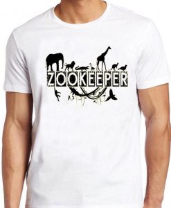 Zoo Keeper T Shirt Funny Animal Vintage Zoo Graphic Circus