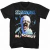 Scorpions Blackout Black Adult T-Shirt