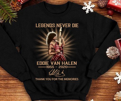 Eddie Van Halen RIP Legend Eddi Van Halen Unisex Trending Sweatshirt
