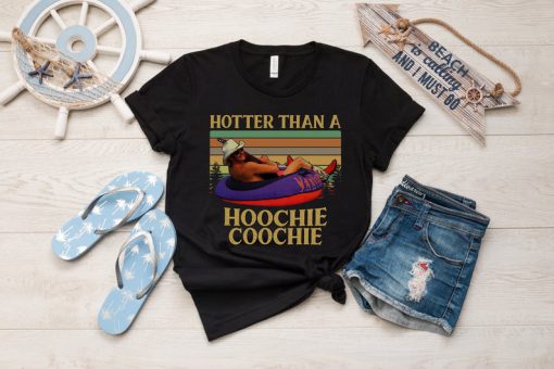 Hotter Than A Hoochie Coochie Shirt, Vintage Alan Jackson T-Shirt