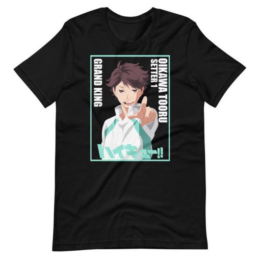 Oikawa Tooru Grand King Short-Sleeve Unisex T-Shirt