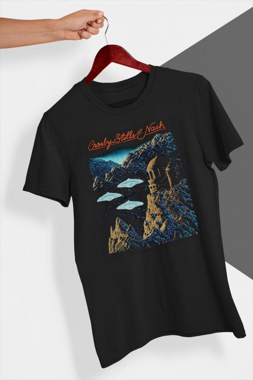 1982 CROSBY STILLS & NASH Gift Birthday Christmars T Shirt