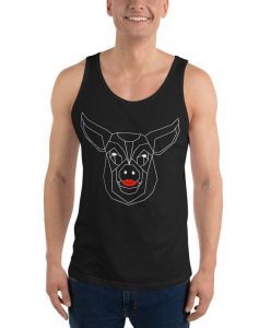 Oink Wireframe Unisex Tank Top