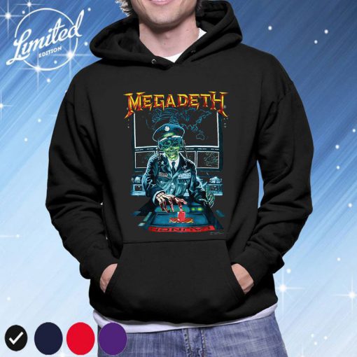 1990 Megadeth Rust in Peace Tour Shirt, Megadeth Shirt, Unisex Hoodie