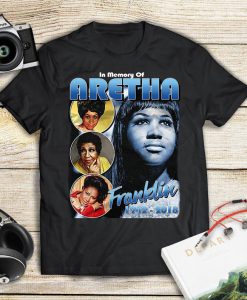 Aretha Franklin Memories Shirt, Singer Shirt, Unisex T-Shirt