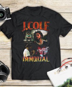 J Cole Immortal Graphic Shirt, J Cole Shirt, Rapper Shirt, Unisex T-Shirt