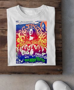 Janis Joplin Psychedelic Concert Shirt, Singer Shirt, Legend Rock Shirt, Unisex T-Shirt
