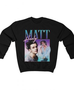 Matt Healy Homage Funny Matty 1975 Retro 90's 80's Party Unisex Sweatshirt