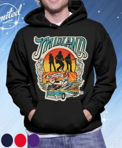 Midland Band Shirt, Rock Band Tee Shirt, Unisex Hoodie