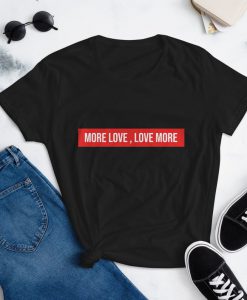 More love, love more- Women's short sleeve t-shirt