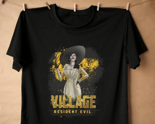 Lady Dimitrescu Resident evil 8 Village Game T-shirt
