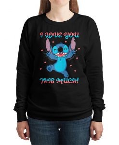 Lilo and Stitch I Love You This Much Sweatshirt