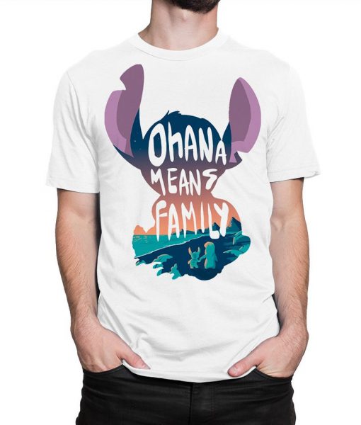 Lilo and Stitch Ohana Means Family T-Shirt
