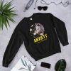 Opossum Anxiety and Flowers Unisex Sweatshirt