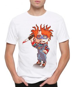 Rugrats Chuckie Finster As Chucky T-Shirt, Child's Play Tee