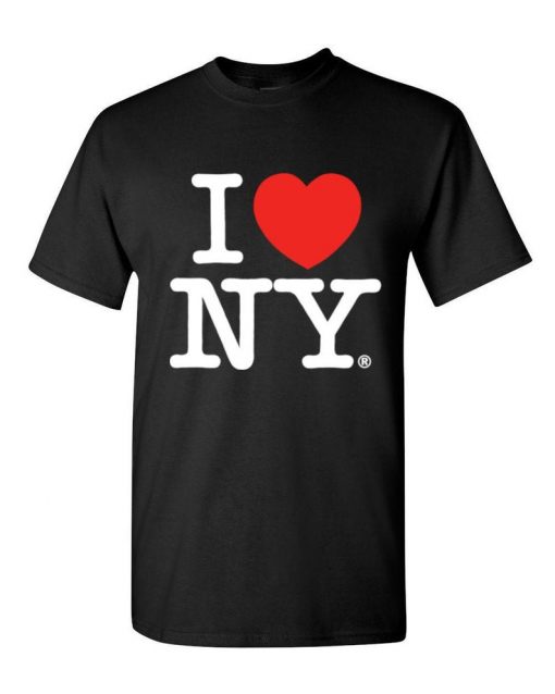 Licensed I Love New York ILNY Screen Printed Heart T-Shirt
