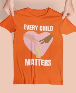Orange Shirt Day -Teacher T-Shirt - Every Child Matters