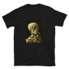 Vincent Van Gogh Skull With Cigarette Skeleton Impressionist Unisex T-Shirt