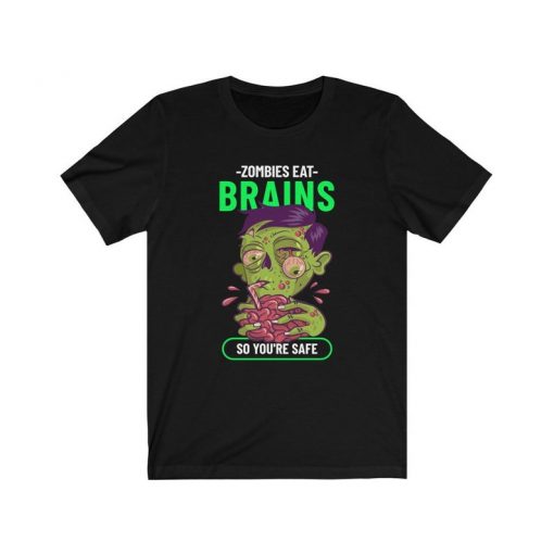 Zombies Eat Brains Unisex Tshirt